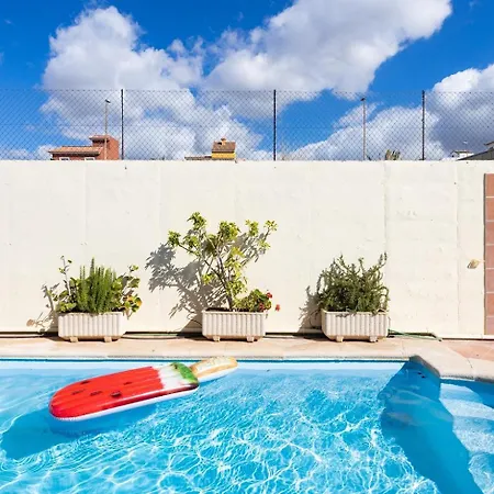 Tatil Evi Casa Melocoton - Private Pool - Ocean View - Bbq - Garden - Terrace - Free Wifi - Child & Pet-friendly - 4 Bedrooms - 8 People